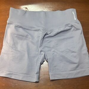 Dfyne High-Waist Bike Shorts — medium Gray